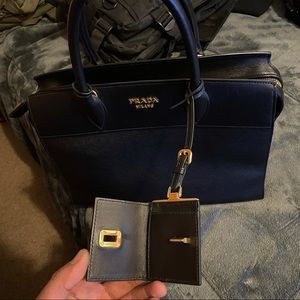 100% authentic Prada tote bag purse